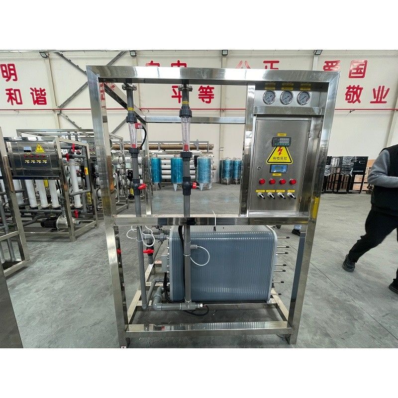 Productividad de 2L / hora Sistema EDI para una purificación rápida y eficaz del agua