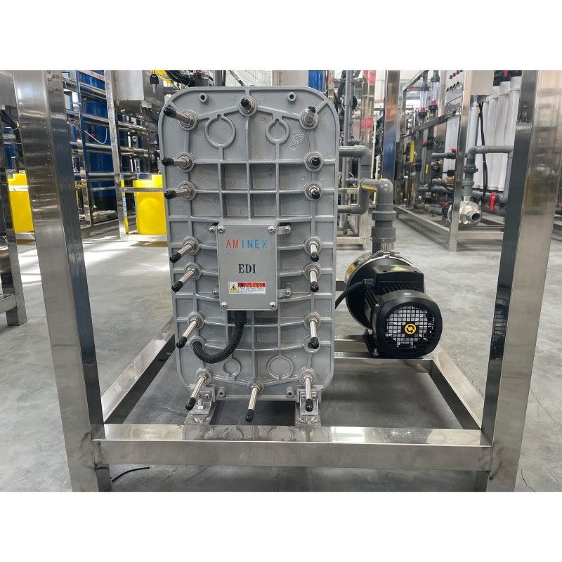Sistema de tratamiento de agua electrolítico de 1500*600*1500mm para la producción continua de agua