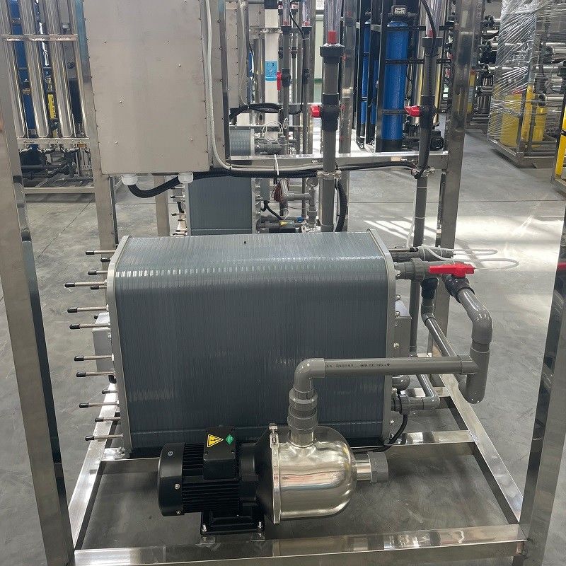 Sistema de tratamiento de agua electrolítico de 1500*600*1500mm para la producción continua de agua