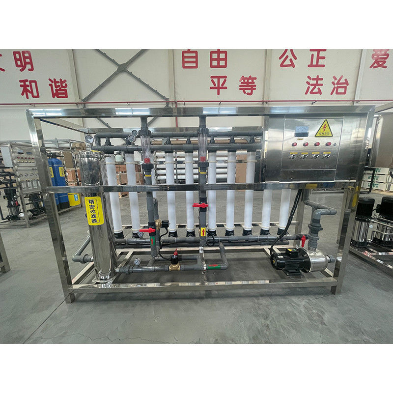 0.2-0.4MPa Sistema de filtración UF de tratamiento de agua por membrana MBR PVDF reforzado