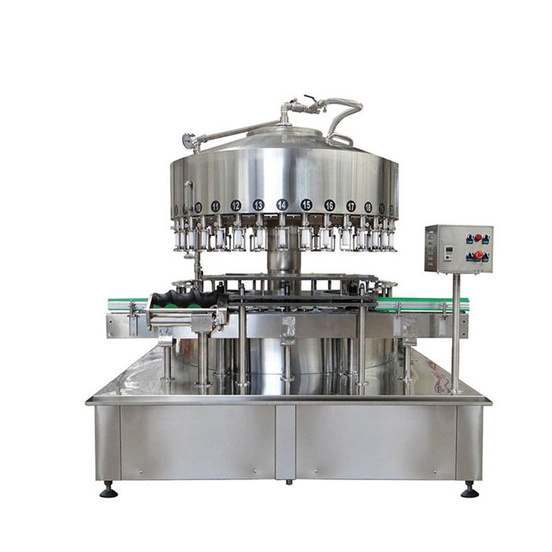 Máquina de llenado de líquido para embalaje de agua mineral pura en línea de producción automática