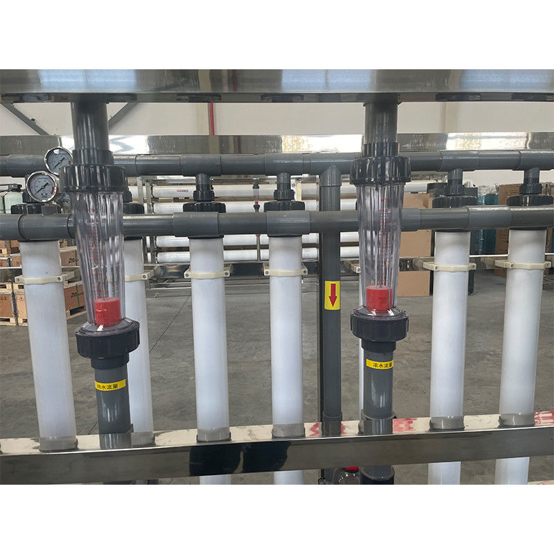 0.2-0.4MPa Sistema de filtración UF de tratamiento de agua por membrana MBR PVDF reforzado