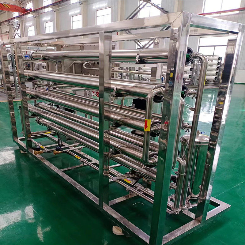 Instalación de filtración RO de 2L/hora Sistema de doble ósmosis inversa para la industria del agua mineral