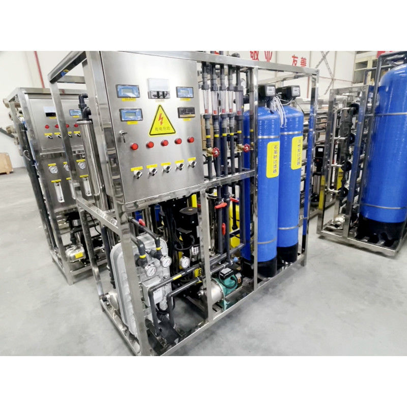Equipo de agua ultrapura EDI de doble etapa de 500L para purificación industrial y médica
