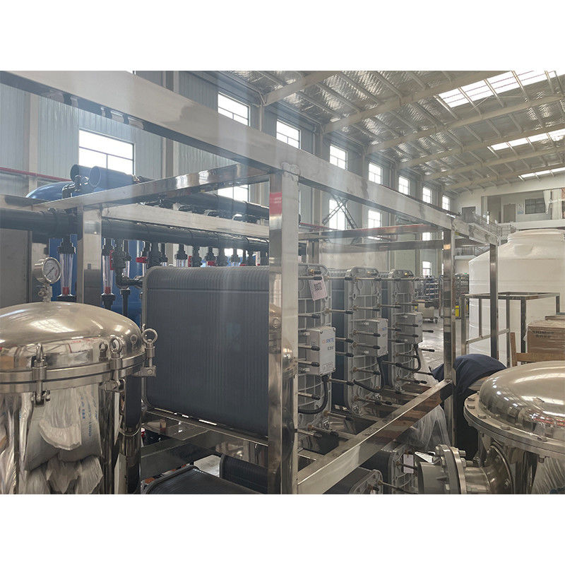30T EDI 30000LH Máquina de purificación de agua con filtro de membrana de ultrafiltración para uso industrial