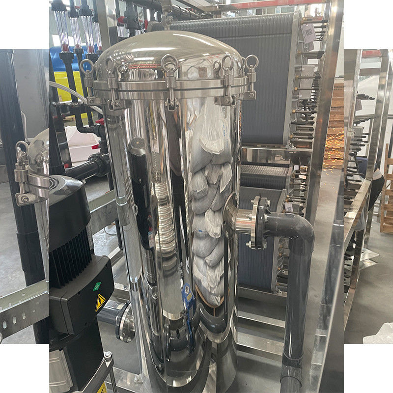 30T EDI 30000LH Máquina de purificación de agua con filtro de membrana de ultrafiltración para uso industrial