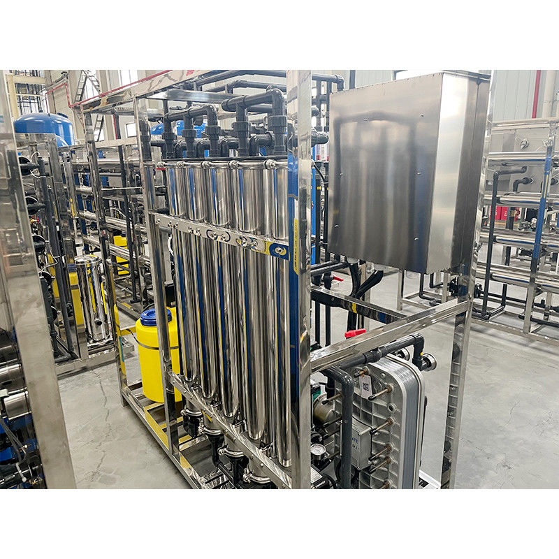 Equipo de agua ultrapura EDI de doble etapa de 500L para purificación industrial y médica