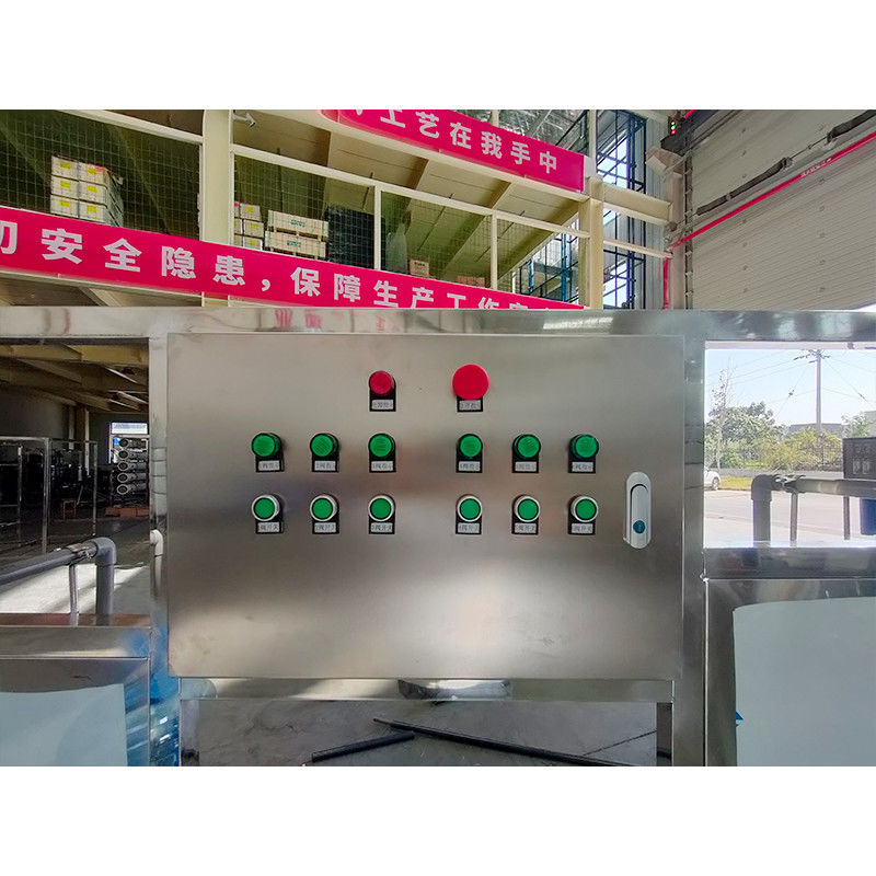 Lavadora de agua de cubo Máquina de producción de llenado y tapón de cubo 2 galones 5 galones