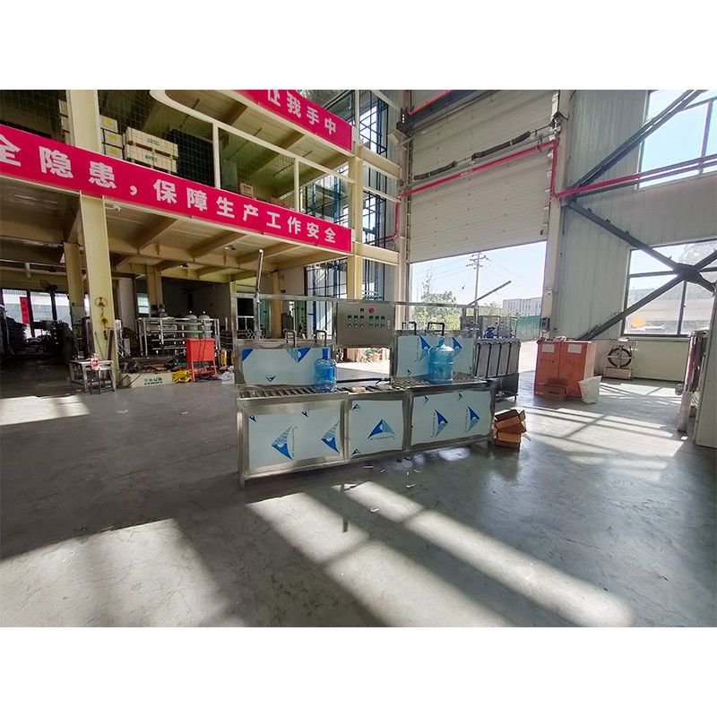 Lavadora de agua de cubo Máquina de producción de llenado y tapón de cubo 2 galones 5 galones