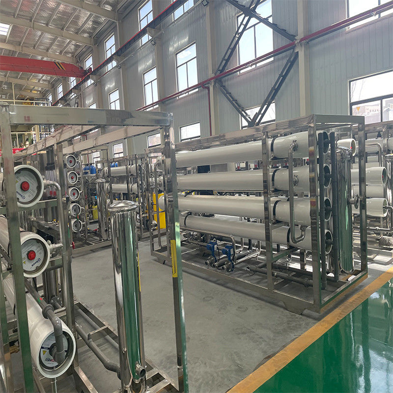 Purificador de agua RO industrial de una sola etapa para el tratamiento de agua mineral de consumo