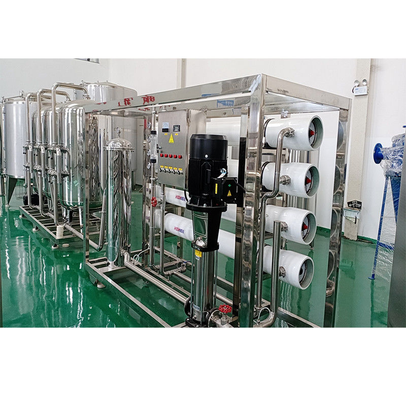 Purificador de agua RO industrial de una sola etapa para el tratamiento de agua mineral de consumo