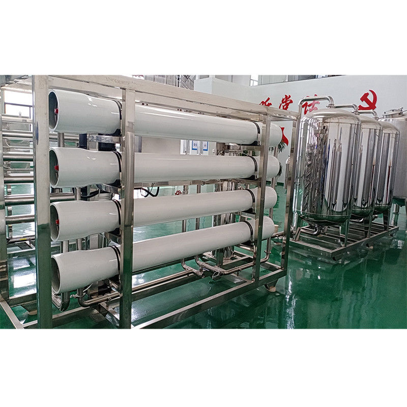 Purificador de agua RO industrial de una sola etapa para el tratamiento de agua mineral de consumo