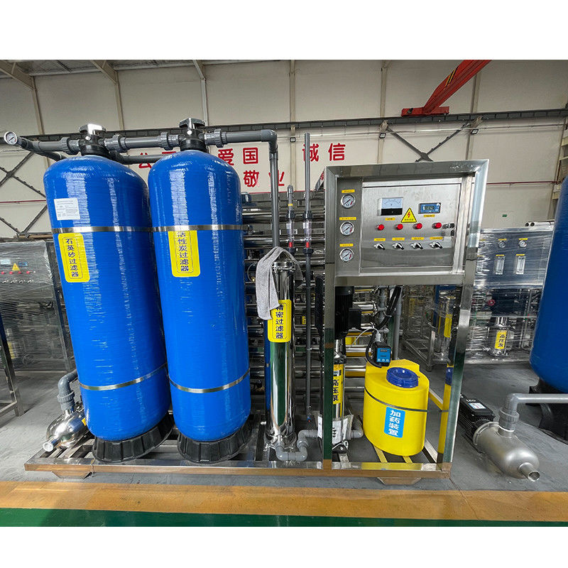 Productividad 2L/hora Sistema de ósmosis inversa para purificación de agua Máquina de agua de 4 toneladas