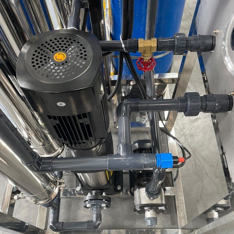 Purificador de agua RO de 380V/1.5Kw 260 kg de peso para el sistema de filtración de agua