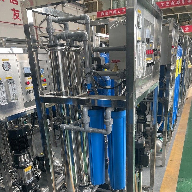 Filtros de purificación del sistema RO de 260 kg de peso para la purificación de agua potable minera pura