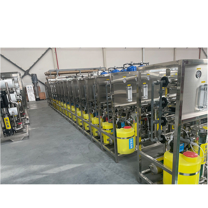 1000L 2000L RO Plantas de tratamiento de agua por ósmosis inversa para componentes centrales africanos
