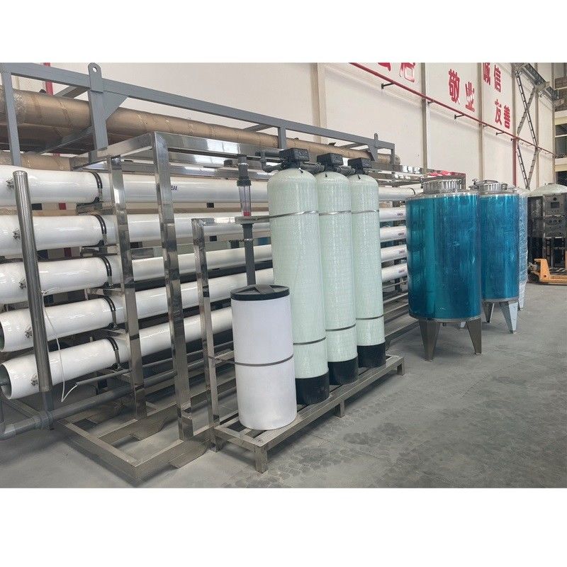 20 toneladas por hora Máquinas de la planta de tratamiento de agua de RO para la línea de producción de agua potable