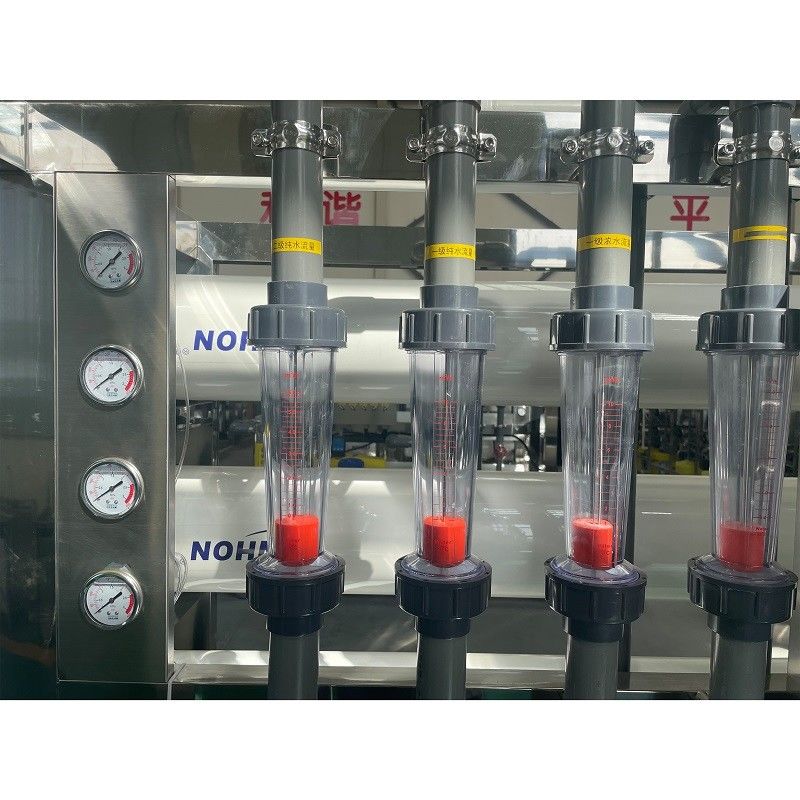 20 toneladas por hora Máquinas de la planta de tratamiento de agua de RO para la línea de producción de agua potable