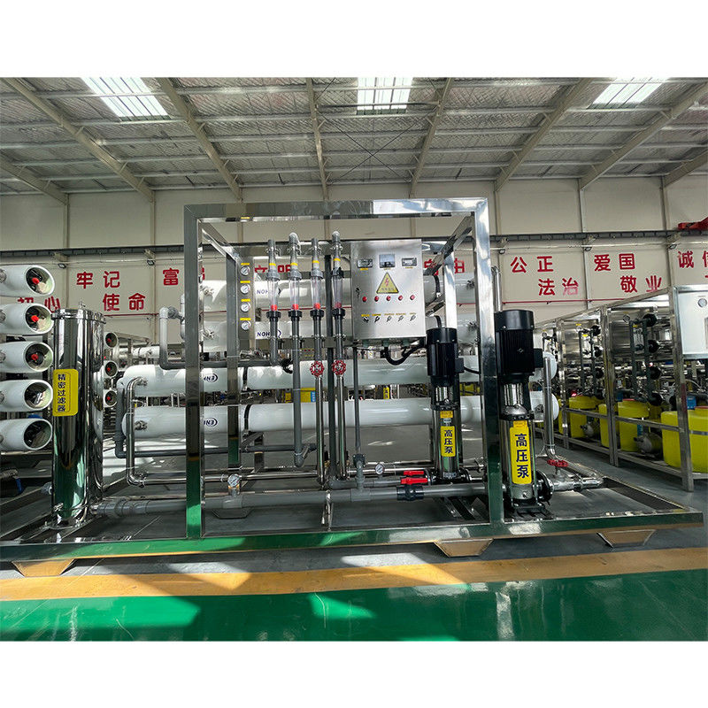 10 m3 por hora Sistema automático de tratamiento de agua de pozos de pozos para riego de granjas alimentarias