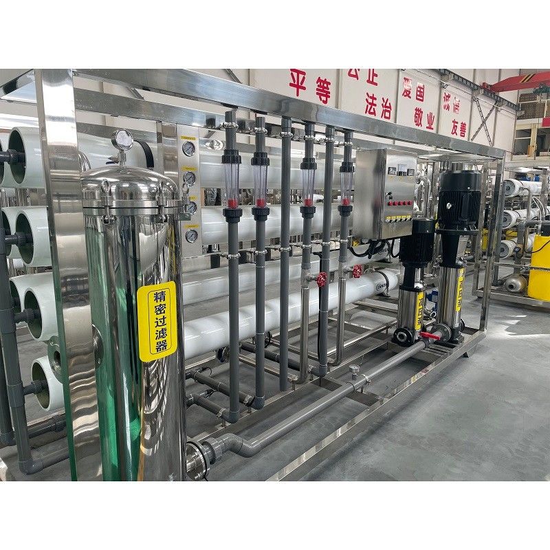 10 m3 por hora Sistema automático de tratamiento de agua de pozos de pozos para riego de granjas alimentarias