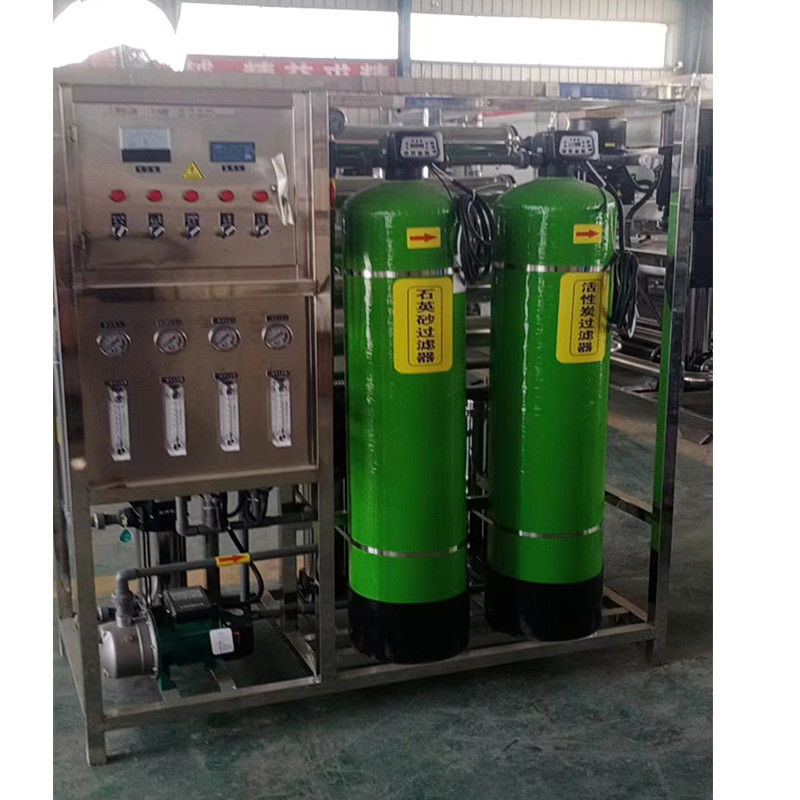 Componentes principales Planta de tratamiento de agua salobre para agua de grifo de pozos subterráneos