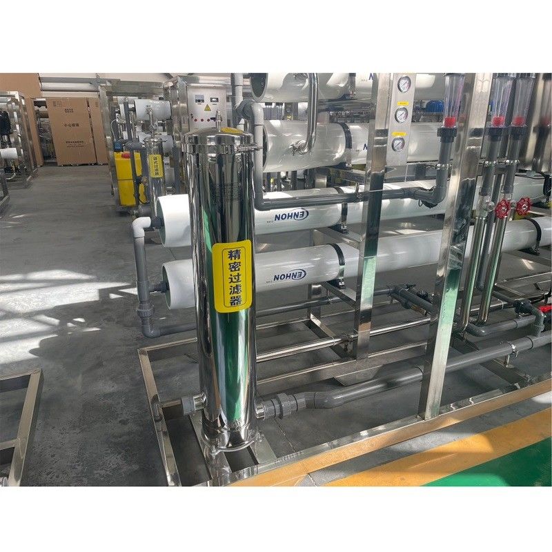 1500*600*1500mm Instalación de tratamiento de aguas RO para agua mineral procedente de la desalinización del agua de mar