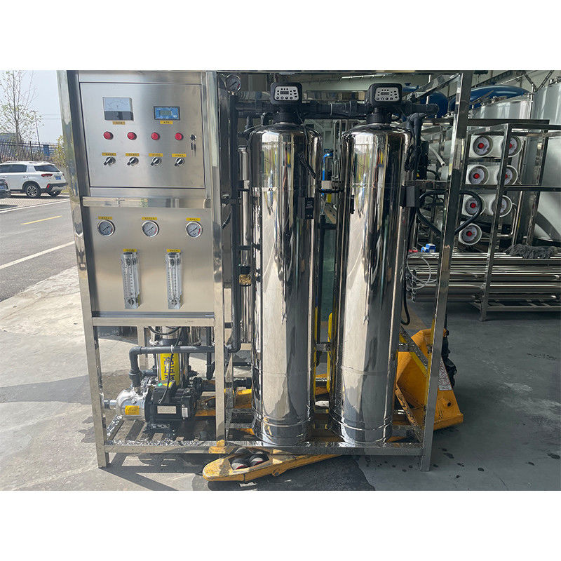 Sistema de purificación de agua por ósmosis inversa de módulo UF de 1000 litros por hora para caja de madera