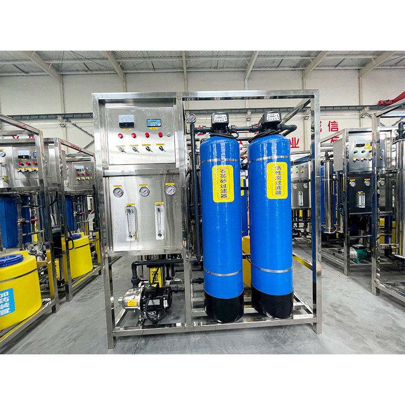 1L/H Equipo de depuración de agua RO de dos etapas para el tratamiento de desalinización de agua de mar