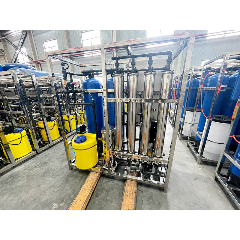1L/H Equipo de depuración de agua RO de dos etapas para el tratamiento de desalinización de agua de mar