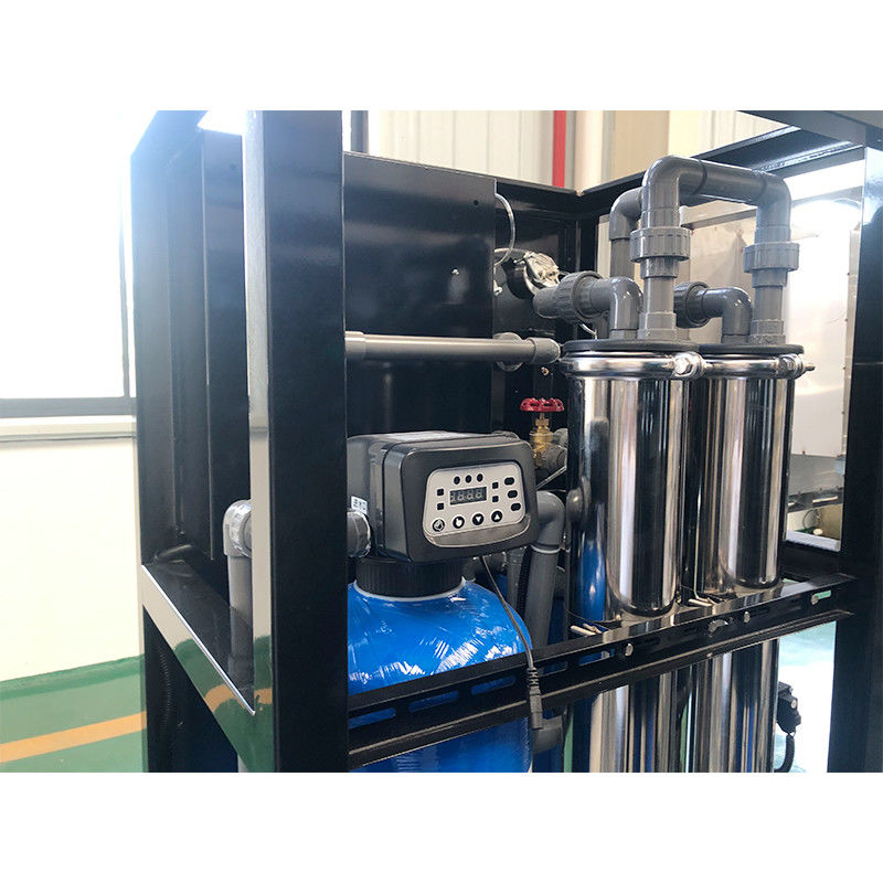 Planta completa de tratamiento de agua de 500L con generador de ozono y módulo UF de 0,001-0,01um