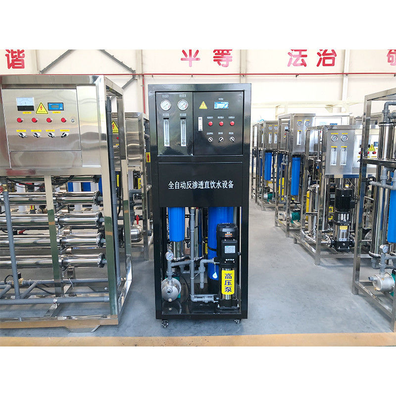 Planta completa de tratamiento de agua de 500L con generador de ozono y módulo UF de 0,001-0,01um