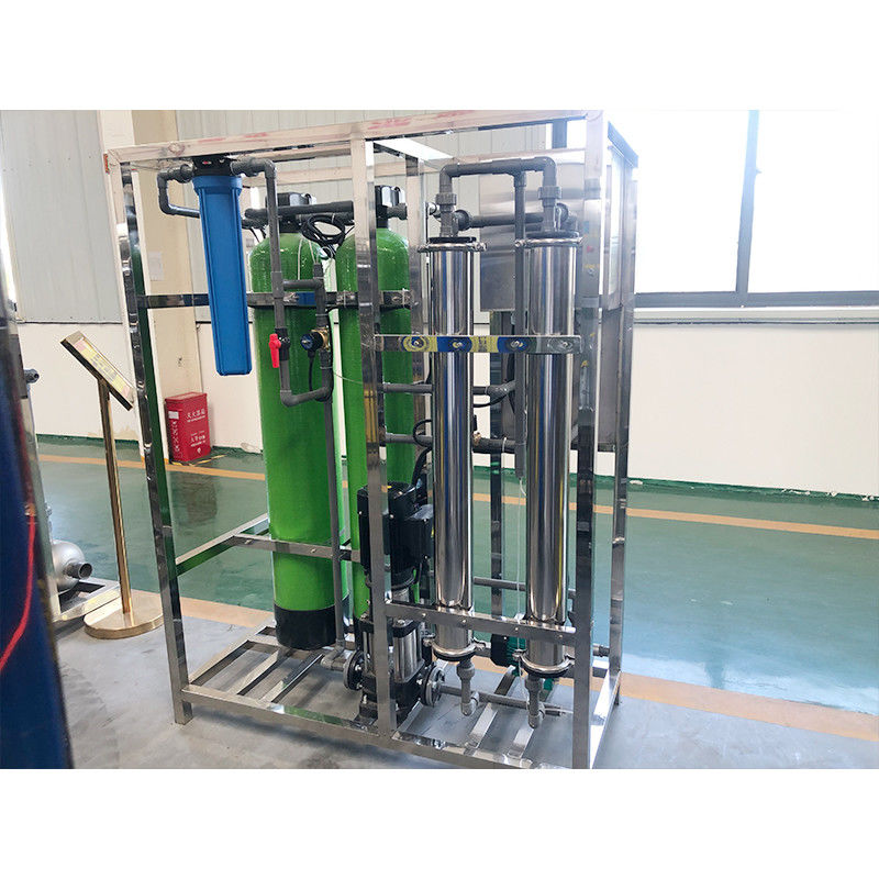 Sistema de purificación de agua destilada de 500L con motor y membrana de filtro de plantas