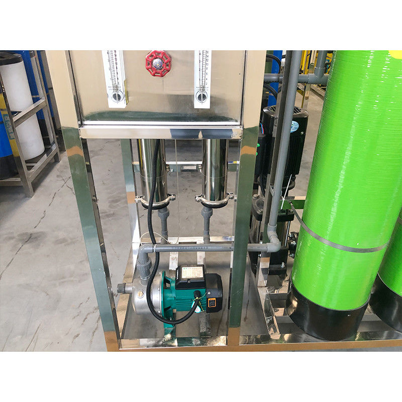 Sistema de purificación de agua destilada de 500L con motor y membrana de filtro de plantas