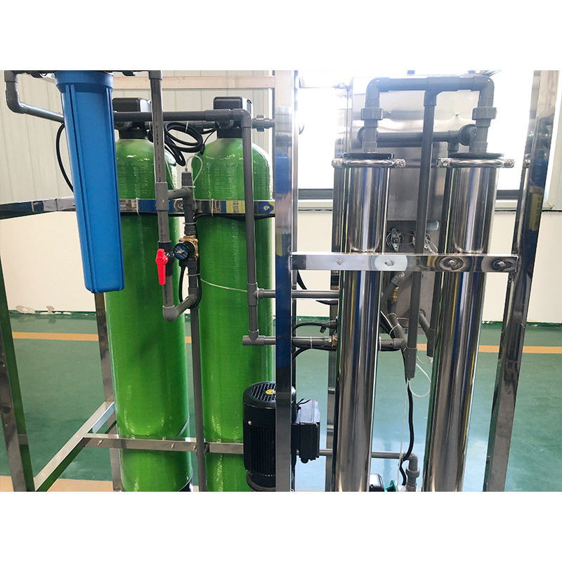 Sistema de purificación de agua destilada de 500L con motor y membrana de filtro de plantas