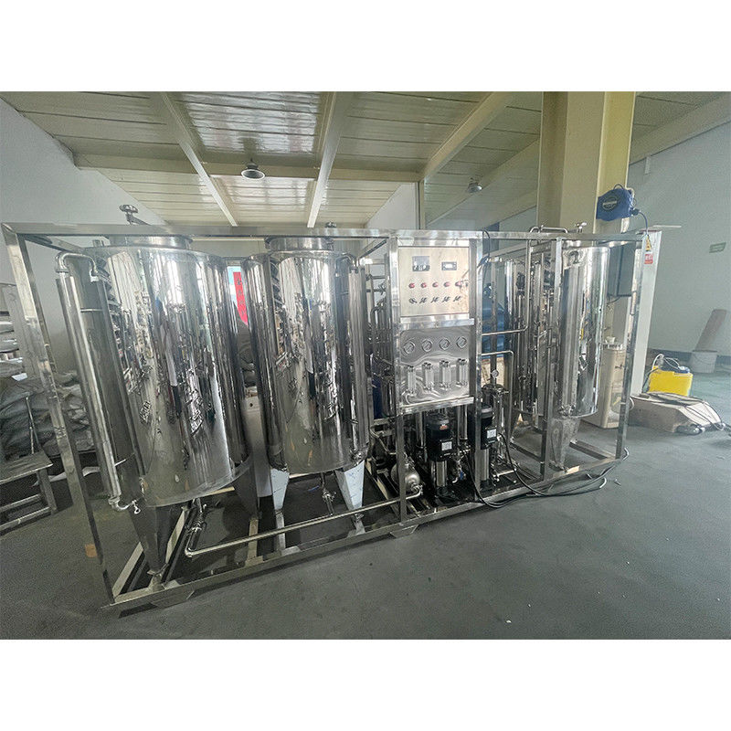 380V/1.5Kw Componentes del núcleo de la bomba 1000LRO Sistema de tratamiento de agua por ósmosis inversa con tanque de agua