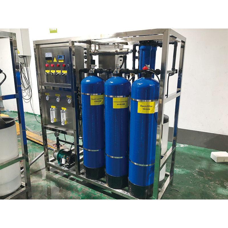 Equipo de tratamiento automático de agua mineral por ósmosis inversa para la producción a gran escala
