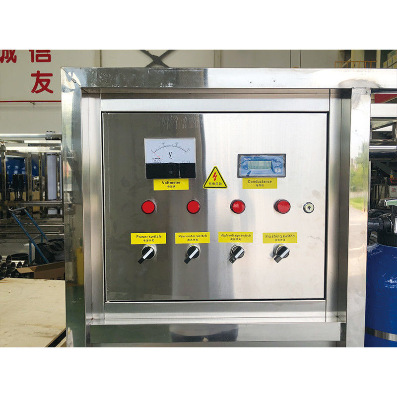Equipo de tratamiento automático de agua mineral por ósmosis inversa para la producción a gran escala