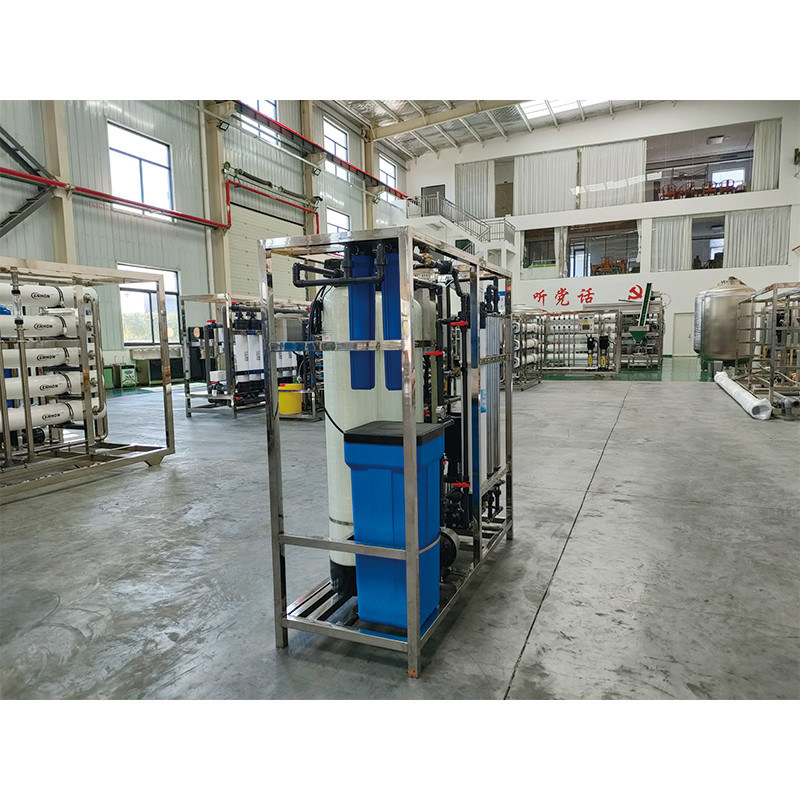 Filtro de purificación de agua por ósmosis inversa industrial con módulo UF y capacidad de 500L
