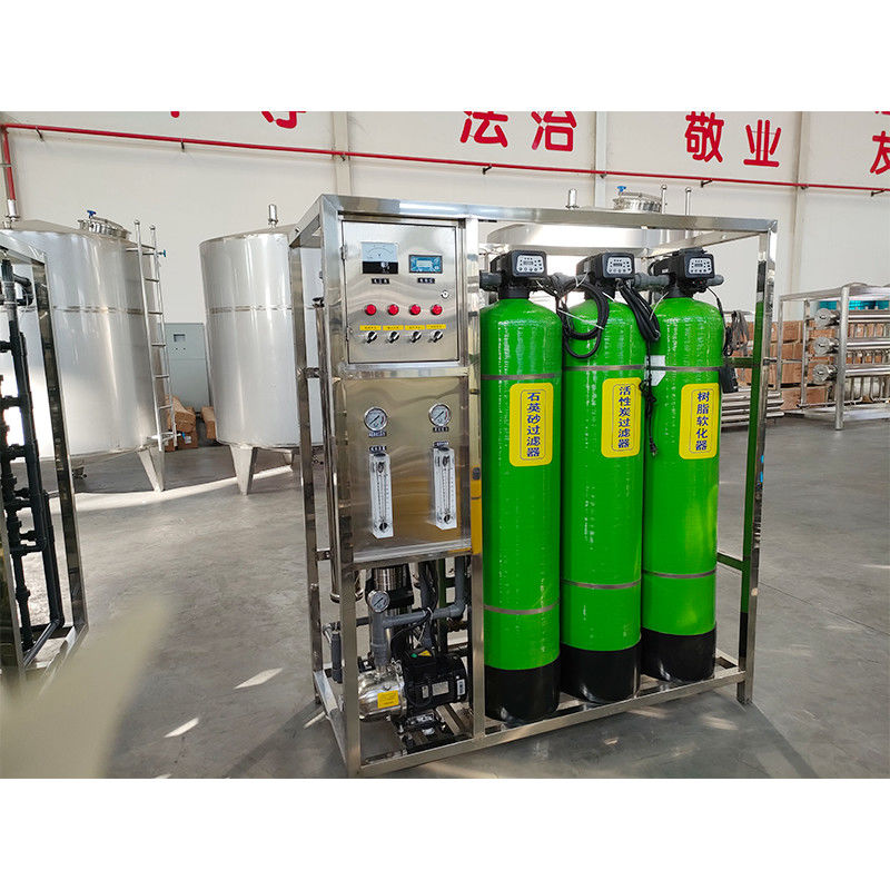 1 Componentes básicos Equipo de tratamiento de agua por ósmosis inversa RO para agua pura industrial