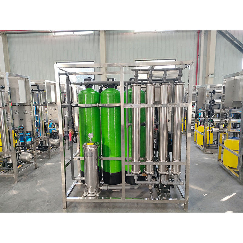 1 Componentes básicos Equipo de tratamiento de agua por ósmosis inversa RO para agua pura industrial