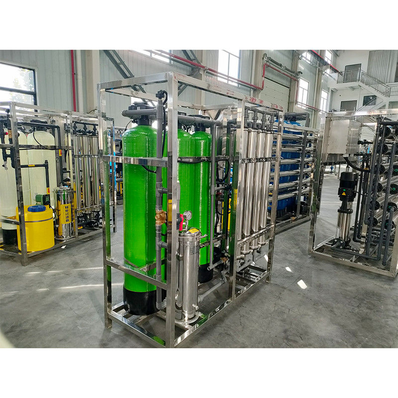 1 Componentes básicos Equipo de tratamiento de agua por ósmosis inversa RO para agua pura industrial