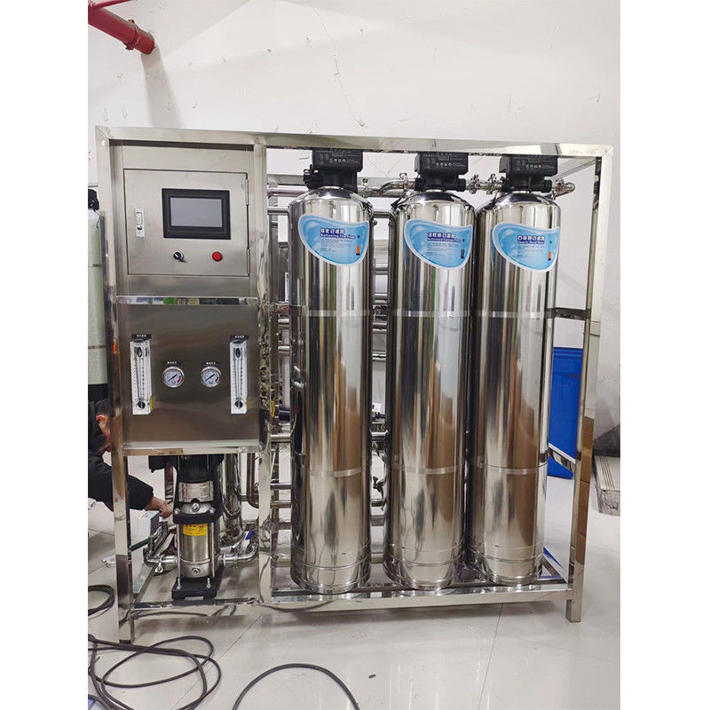 Sistema de tratamiento de agua de desionización RO para la producción de agua pura en el sector comercial