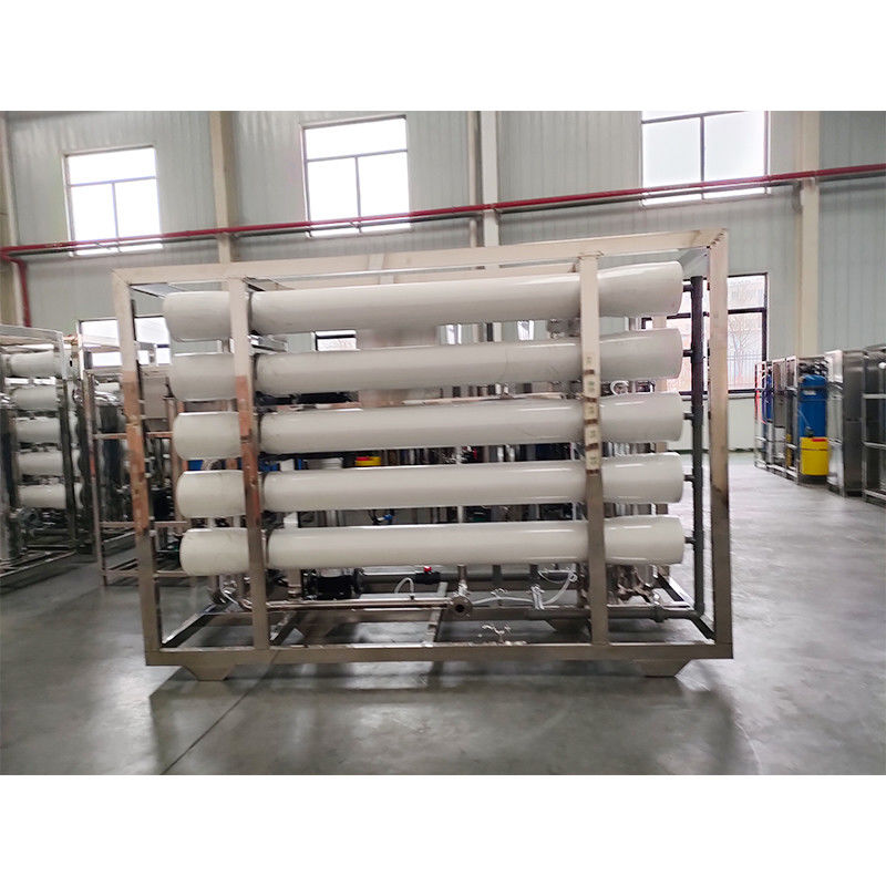 Equipo de tratamiento de agua RO totalmente automático de 10000L para la producción de agua pura desionizada
